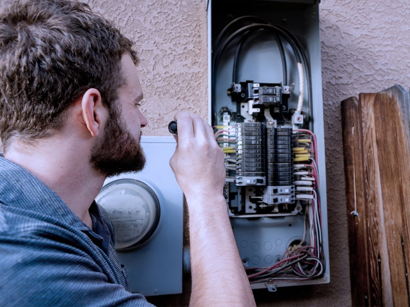 Electrical Inspection cost estimate at electrical panel